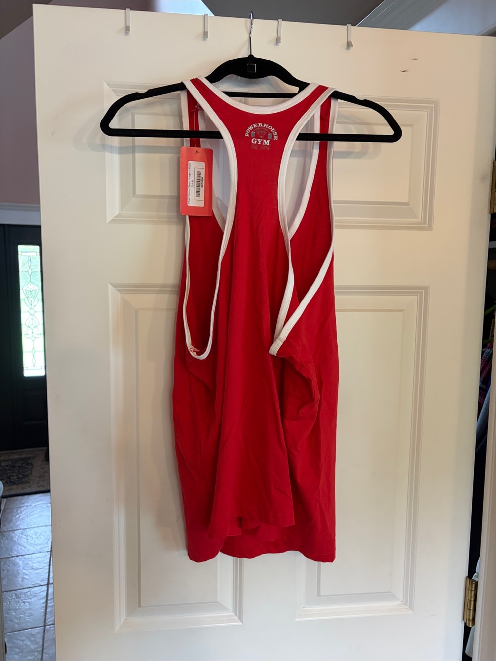 Powerhouse Gym Red Racerback Tank - Picture 3 of 5